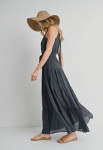 Load image into Gallery viewer, Tiered Halter Maxi Dress