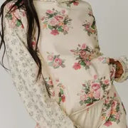 Ampersand Floral Sweatshirt