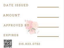Load image into Gallery viewer, Gift Certificate