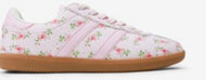 Pink Floral Sneakers
