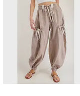 CoCo Striped Jogger Pants