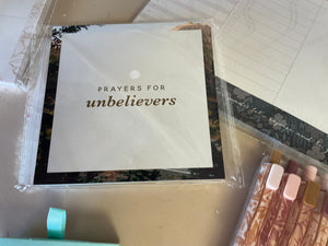 Prayers for unbelievers