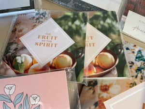 Fruit of the spirit card set dg