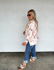 Western Ranch Crew Pullover