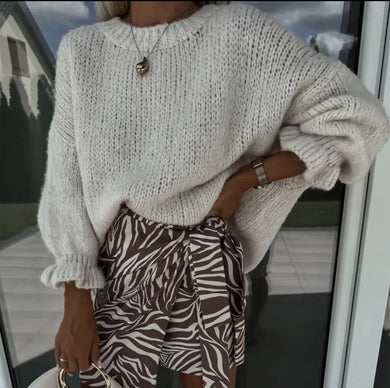 Oversized Knit Sweater
