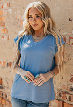 Load image into Gallery viewer, V-Neck Two Toned Top (2 Color Options)