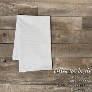 Plant & Herb Cotton Tea Towels (3 Options)