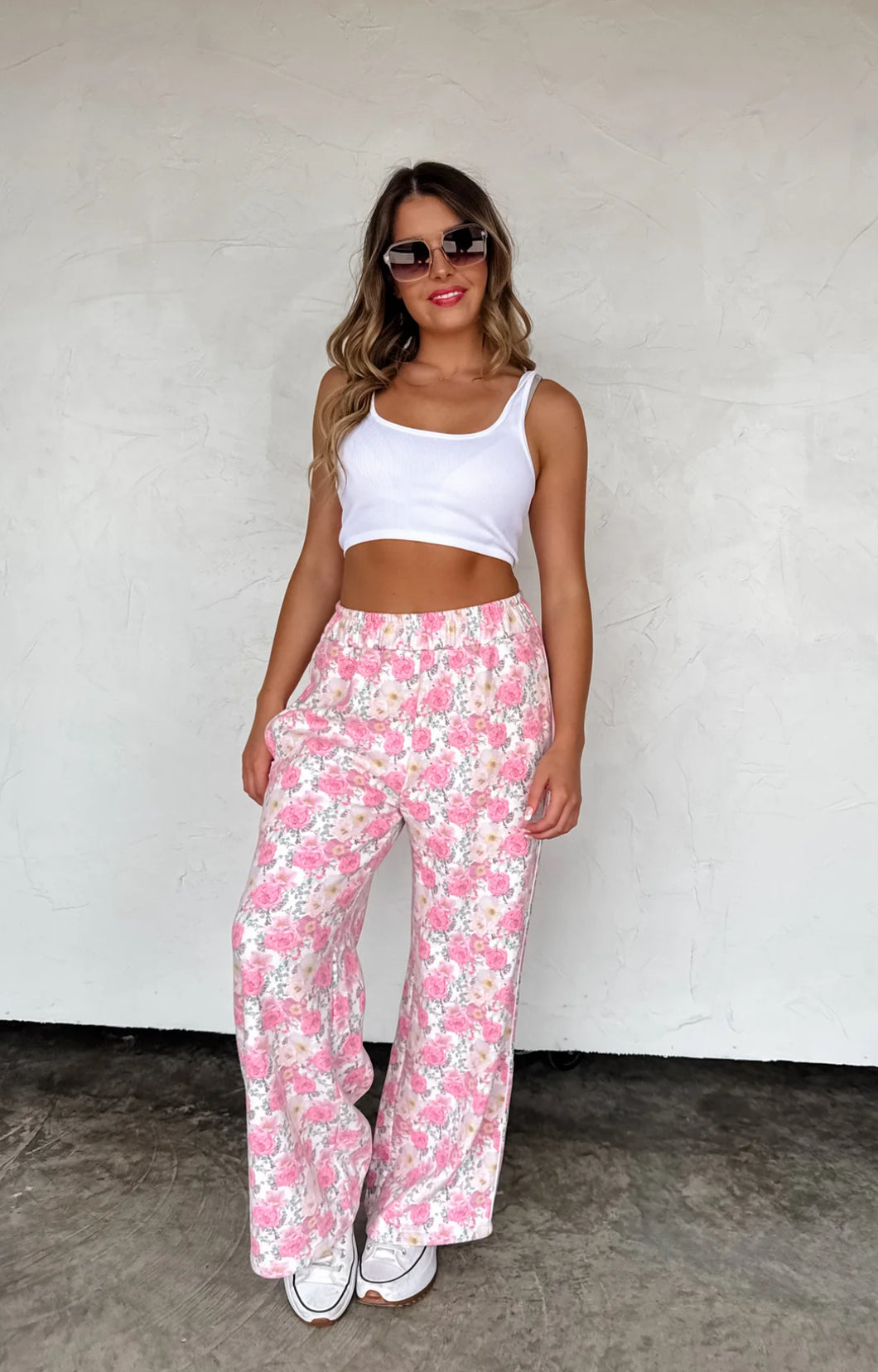 Floral Joggers