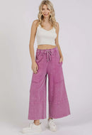 French Terry Wide Leg Pants