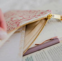 Load image into Gallery viewer, Laurel Blossom Pink Accessory Pouch