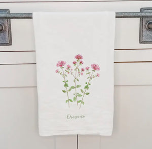 Plant & Herb Cotton Tea Towels (3 Options)
