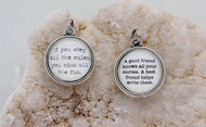 A Good Friend Knows (Double Sided Charm)