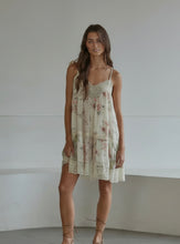 Load image into Gallery viewer, Chiffon Floral Mini Dress