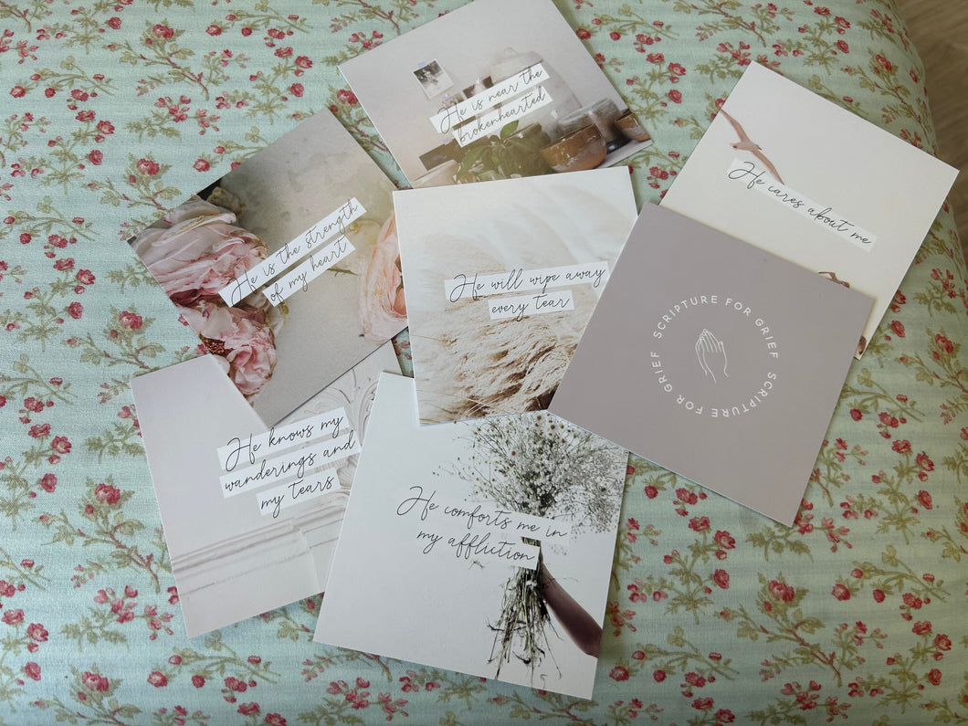 Scripture Cards for Grief