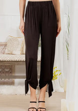 Load image into Gallery viewer, Charcoal Side Slit Pants