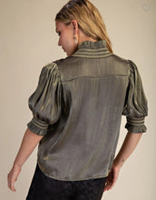 Load image into Gallery viewer, NEW Olive Holiday Blouse