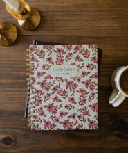 Load image into Gallery viewer, Burgundy Blooms Planner