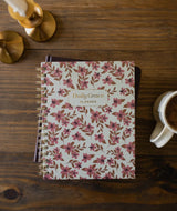Burgundy Blooms Planner