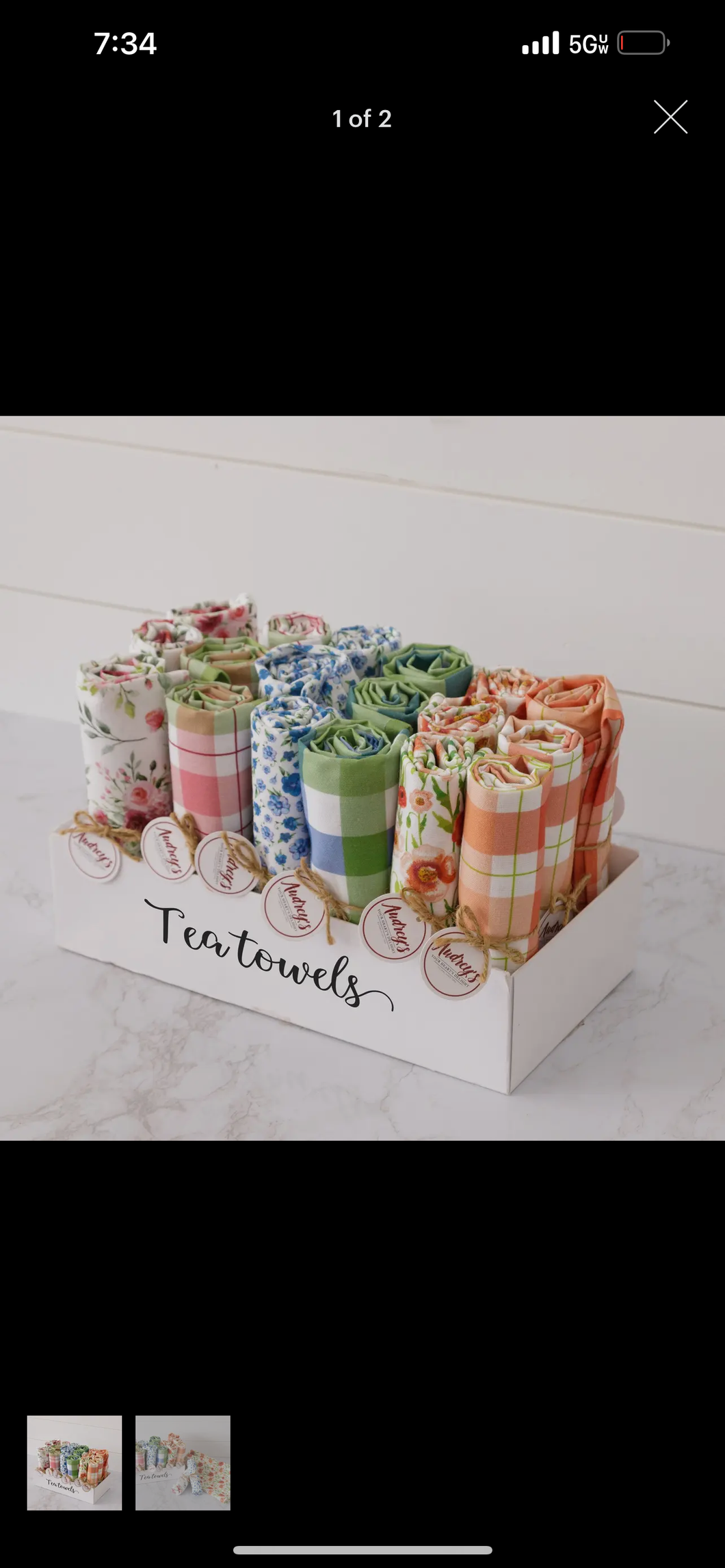 Tea Towels (Assorted 6 styles)