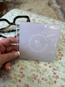 Scripture Cards for Grief