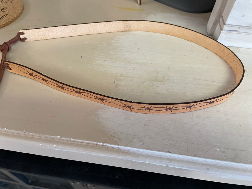 TM Leather Hat Band