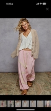Load image into Gallery viewer, Latte Exaggerated Rosette Button Cardigan